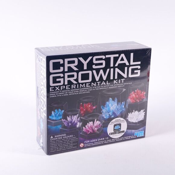 Crystal Growing Experiment 4M Science Kit for Kids Learning Toy New Sealed NIB - Picture 1 of 6